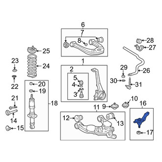 Toyota OE - Front Right Lower Suspension Ball Joint