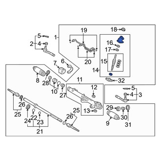 Toyota OE - Front Power Steering Control Valve