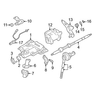 Toyota OE - Steering Column Assembly (W/O Tilt Wheel)