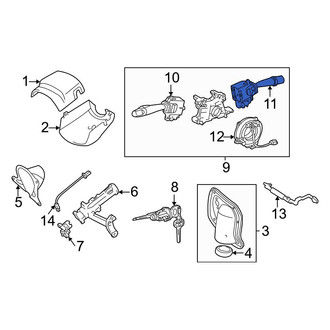 Toyota OE - Wiper Switch