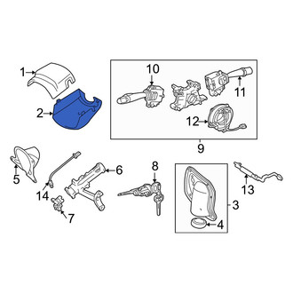 Toyota OE - Lower Steering Column Cover