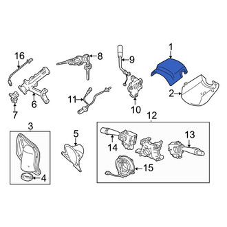 Toyota OE - Upper Steering Column Cover