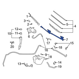 Toyota OE - Wiper Linkage