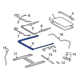 Toyota OE - Sunroof Reinforcement
