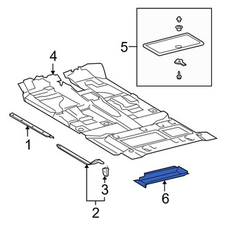Toyota OE - Floor Storage Compartment