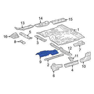 Toyota OE - Automatic Transmission Shift Lever Bracket