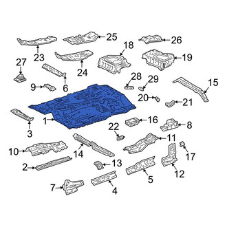 Toyota OE - Floor Pan