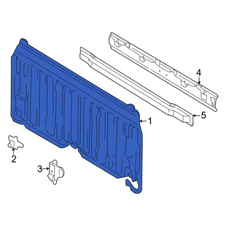 Toyota OE - Rear Truck Cab Back Panel