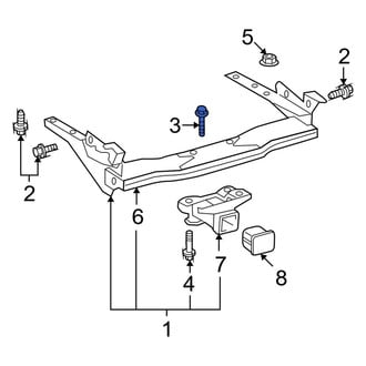 Toyota OE - Rear Suspension Control Arm Bolt