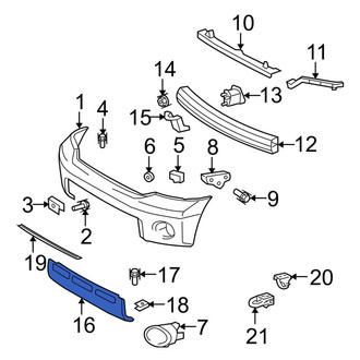 Toyota OE - Front Valance Panel