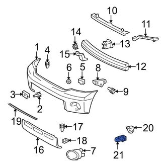 Toyota OE - Front Tow Hook