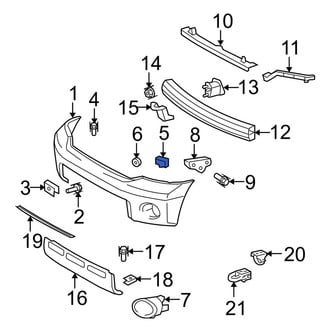 Toyota OE - Rear Outer Parking Aid Sensor