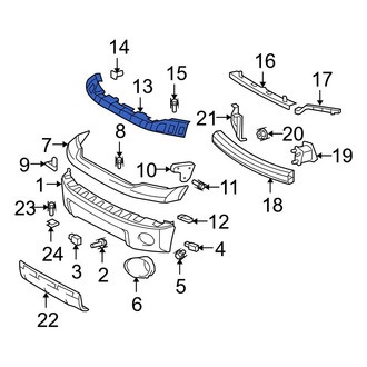 Toyota OE - Front Valance Panel Bracket