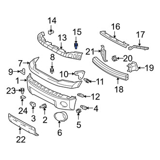 Toyota OE - Cowl Panel Bolt