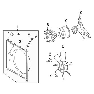 Toyota OE - Cooling Fan (5.7L)