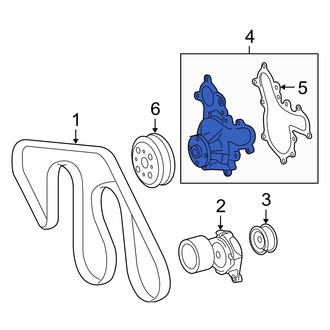 Toyota OE - Engine Water Pump