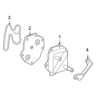 Toyota OE - Cooling - Engine Oil Cooler (5.7L)