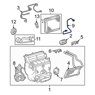 Toyota OE - A/C Evaporator Temperature Sensor