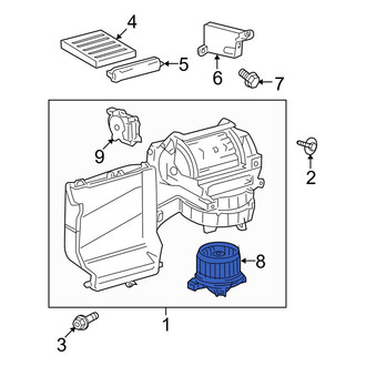 Toyota OE - HVAC Blower Motor
