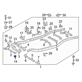 Toyota OE - Front Tow Hook