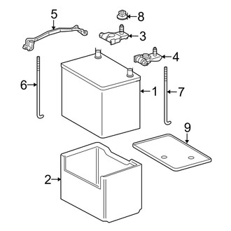 Toyota OE - Electrical - Battery