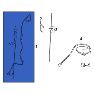Toyota OE - Radio Antenna Base