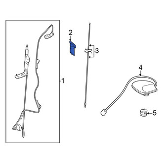 Toyota OE - Antenna Bezel