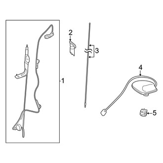 Toyota OE - Electrical - Antenna
