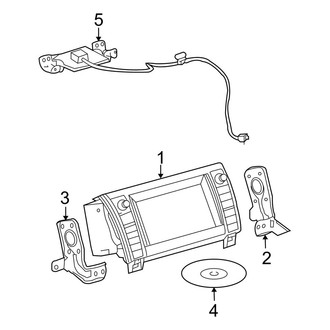 Toyota OE - Electrical - Navigation System Components