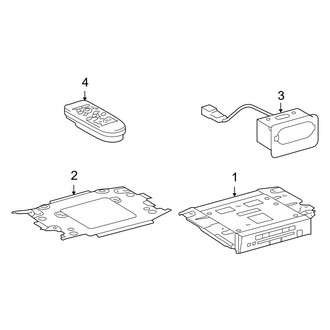 Toyota OE - Electrical - Entertainment System Components