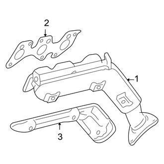 Toyota OE - Exhaust System - Manifold (4.0L)