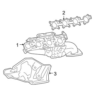 Toyota OE - Exhaust System - Manifold (4.6L)