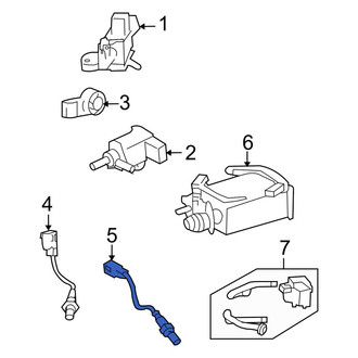 Toyota OE - Rear Right Oxygen Sensor