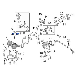 Toyota OE - Secondary Air Injection Pump Hose