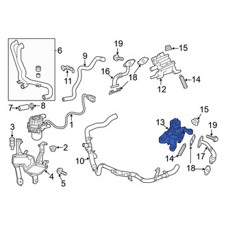 Toyota OE - Secondary Air Injection Pump Check Valve