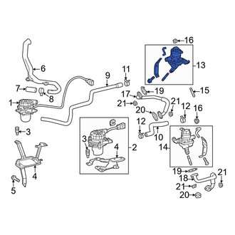 Toyota OE - Secondary Air Injection Pump Check Valve