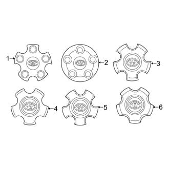 Toyota OE - Wheels - Covers & Trim