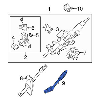 Toyota OE - Front Steering Shaft