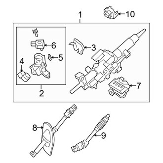 Toyota OE - Steering Column Assembly