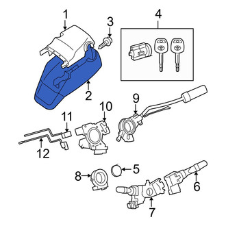 Toyota OE - Lower Steering Column Cover