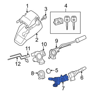 Toyota OE - Turn Signal & Combination Lever