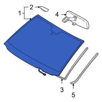 Toyota OE - Front Windshield