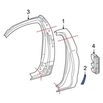 Toyota OE - Left Stone Guard