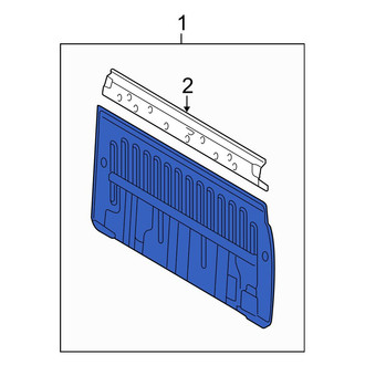 Toyota OE - Rear Truck Cab Back Panel