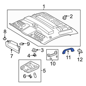 Toyota OE - Front Right Interior Grab Bar
