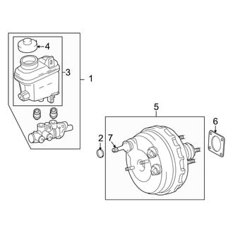Toyota OE - Cab - Components on Dash Panel (Double Cab)
