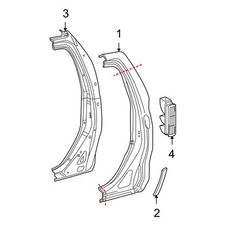 Toyota OE - Cab - Side Panel (Base / Limited / Platinum CrewMax)