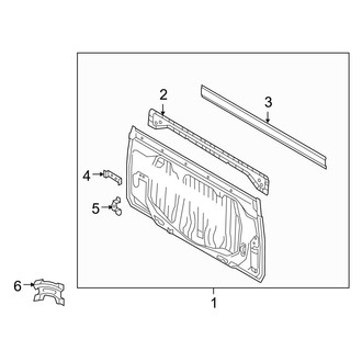 Toyota OE - Cab - Back Panel (Base / Limited / Platinum CrewMax)