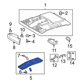 Toyota OE - Overhead Console