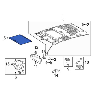 Toyota OE - Sunroof Cover